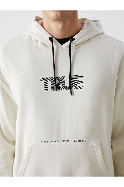 LC Waikiki Ανδρικό φούτερ με μακρυμάνικη στάμπα