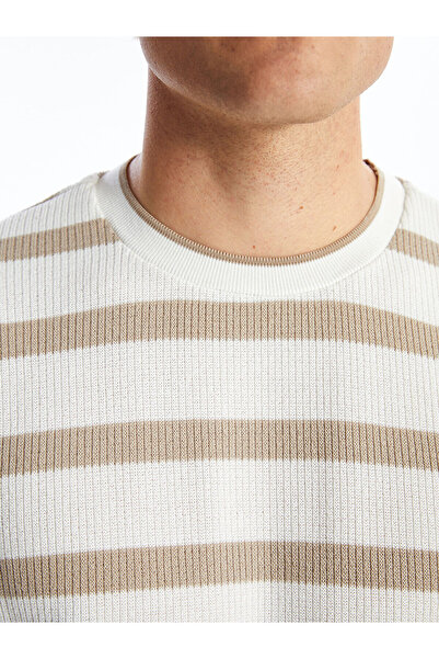 LC Waikiki Ανδρικό φούτερ με κοντό μανίκι LCW Crew Neck