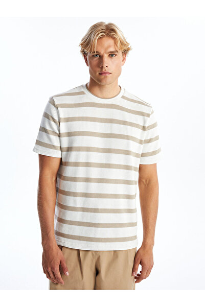 LC Waikiki Ανδρικό φούτερ με κοντό μανίκι LCW Crew Neck