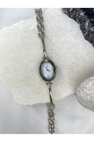 Coliseum Vintage Inside White Silver Women's Wristwatch