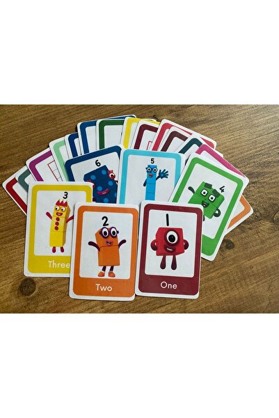 ZK Toys بطاقات رقمية للألعاب، بطاقة رقمية مكونة من 20 قطعة