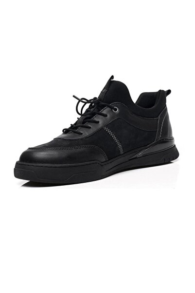 Greyder 16331 Erkek Siyah Hakiki Deri Casual Ayakkabı
