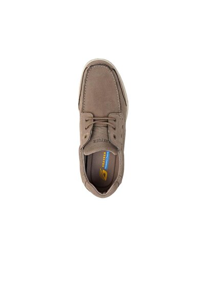 Greyder 00102 Erkek Vizon Hakiki Deri Casual Ayakkabı