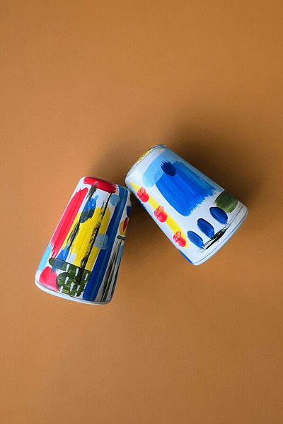 ARİENEL Ceramic Salt & Pepper Shakers |   Nouses |   Set of 2 |   Unique |   Iconic |   Artistic |   Handmade |   Multicolored