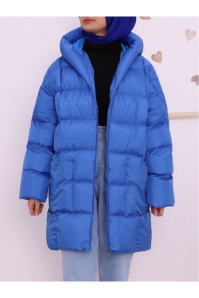 shop Women's Long Puffer Coats with Hood