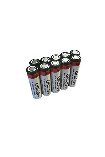 Orion 10 Adet 18650P 3.7V 2450 mAh 12C Li-ion Pil