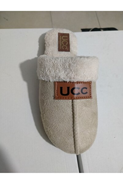 UCC Deriwalls Kadın Içi Pofuduk Terlik Bej