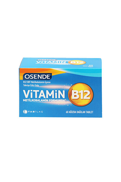 Tab İlaç Osende Vitamin B12 60 Ağızda Dağılan Tablet