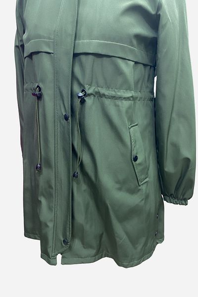 sinankardeşler Women's Inner Fleece Waterproof Wind Resistant Pocket Hooded Large Size Jacket/Bondit