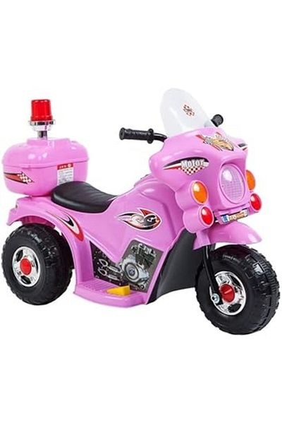 ALBADER Electric Motorcycle, Kids Ride On Motorcycle With 6V Battery, Kids Electric Motorcycle