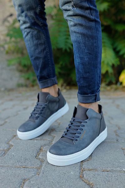 Chekich Ch004 Cbt Hide Men's Shoes Anthracite