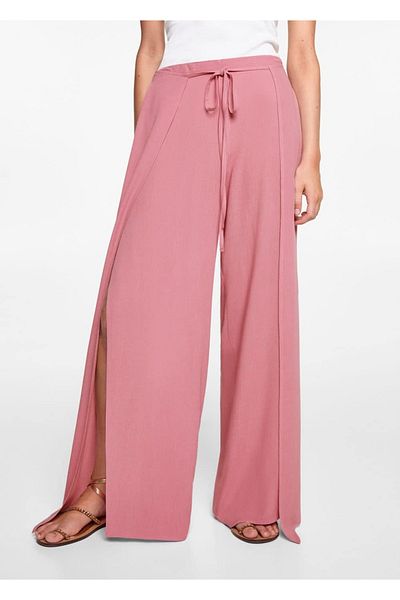 Mango Teen Palazzo Pants with Slits
