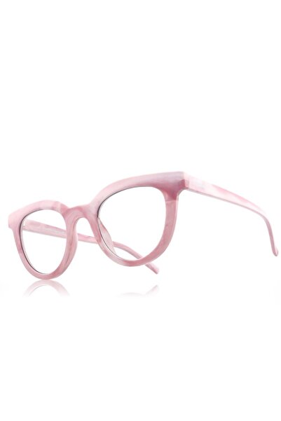 Reunik | Mysia Flamingo – Pembe Cat Eye Mavi Işık Korumalı Gözlük