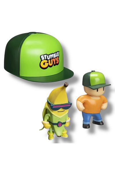 NECO TOYS Pmi Sg2007 Stumble Guys Surprise Hat 2 Figures 18 Display