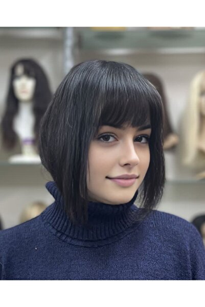 İsmet peruk takma Kahkül gerçek saç