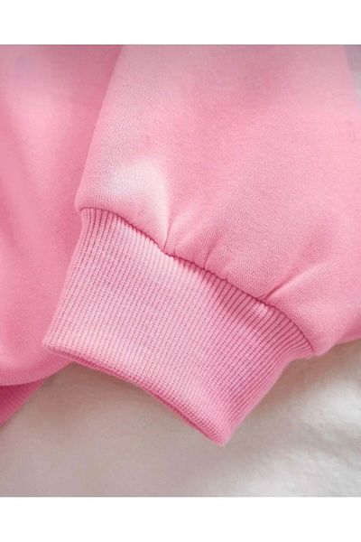 NewCabin New Season Thick Wide Pink Oversize Cotton (3 THREADS) Sweat