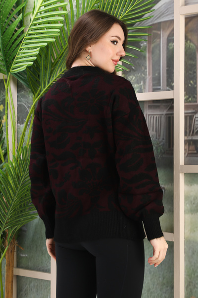 02Lady Fashion CARDIGAN OVERSIZE DIN TRICOT CU DETALII DIN TRICOT MOALE ȘI BUTOANE