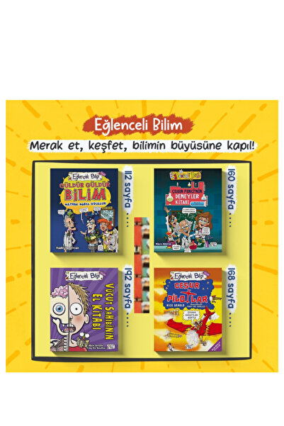 Eğlenceli Bilgi Yayınları 6.7.SINIF-Güldür Güldür Bilim,Çılgın Fencinin Deney...