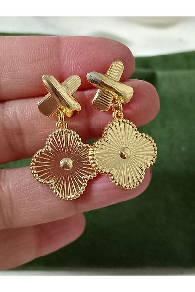 mos&more Gold Women's Earrings
