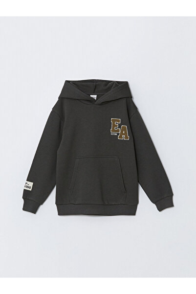 LC Waikiki Hanorac gros pentru băiat cu glugă imprimat