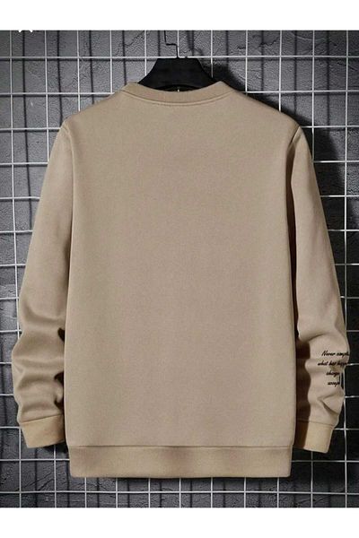 UNCİA OUTDOORS Never Printed Oversize Unisex Crew Neck Sweatshirt
