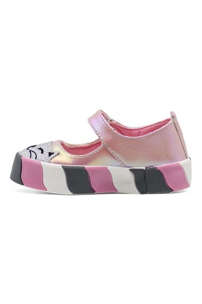 M.P. Mp 251-3445 Pink Canvas Shoes for Girls