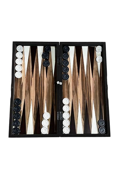 ESER Wood Model Medium Coated Backgammon 44 X 44 cm