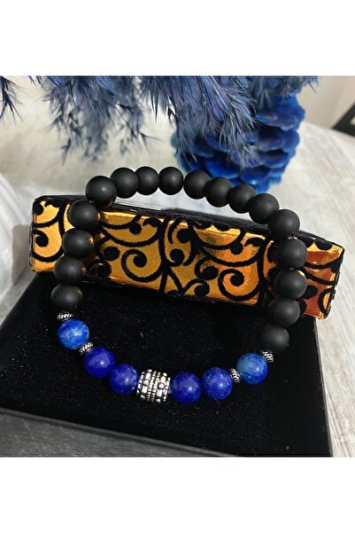 Zodyak Doğal Taş سوار من الحجر الطبيعي للجنسين - الجزع وال اللازورد والقلق وا...