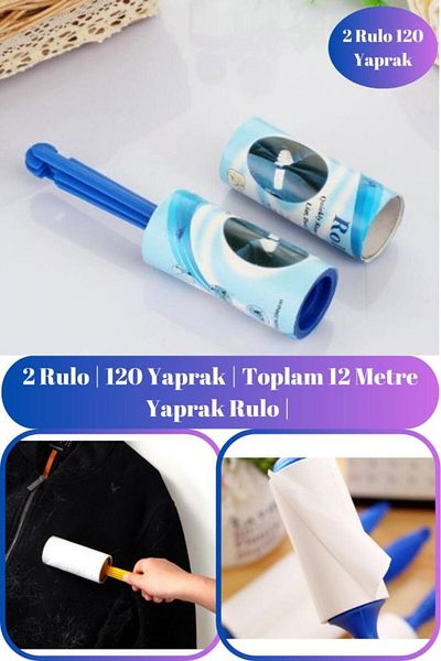 optana Practical Cat Hair Feather Dust Collector - Adhesive Roller Cleaner Set
