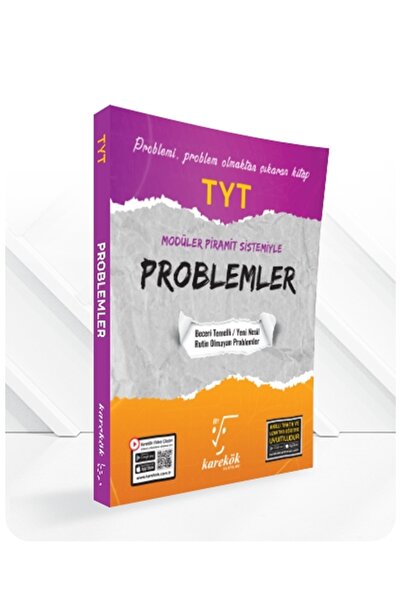 Karekök Yayınları 2025 Müfredat Yeni Nesil Tyt Problemler Soru Bankası