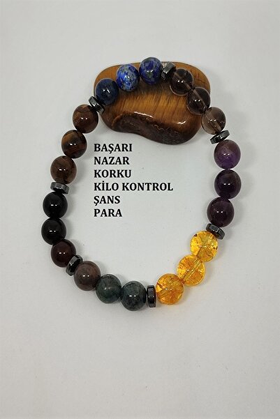 Zodyak Doğal Taş اللازورد المعتمد، الكوارتز الدخاني، العقيق، عين النمر، الباب...