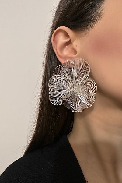 Okko Store Set of 2 Wire Flower Earrings