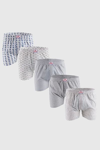 Ceylanoğlu Printed Men's Boxers 5,,τεμ