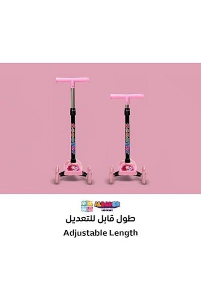ALBADER Scooter Kids, 3 Wheel Kids Scooter with Foldable & Height Adjustable Handle, kick Scooter 2+