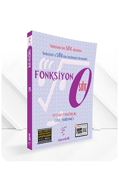 Karekök Yayınları 2024 - 2025 Müfredat Yeni Nesil TYT - AYT FONKSİYON-0 Soru ...