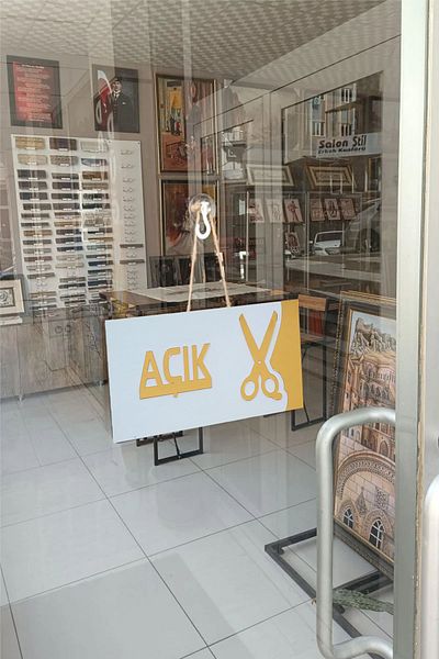 Mars Wooden Mirror Plexi Open Closed Coffee, Cafe, Coffee Direction Sign Store Door Direction