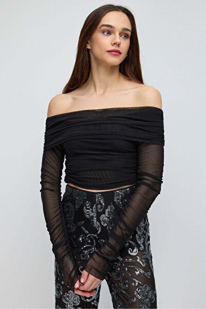 No Matter What Bluse mit offenen Schultern