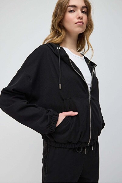 No Matter What Strickpullover mit Reißverschluss