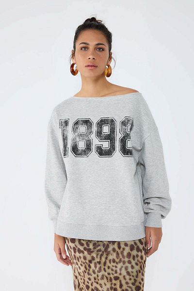 No Matter What Printed Sweatshirt