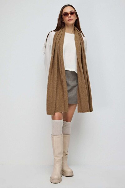 No Matter What Weiches Basic-T-Shirt aus Strickstoff