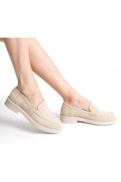 DADWOLF Άνετα γυναικεία Loafer παπούτσια σε καθημερινό στυλ Suede Nubuck Working
