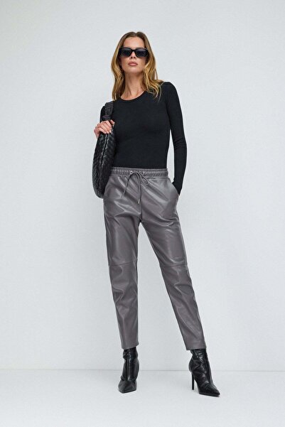 No Matter What Jogginghose aus Kunstleder