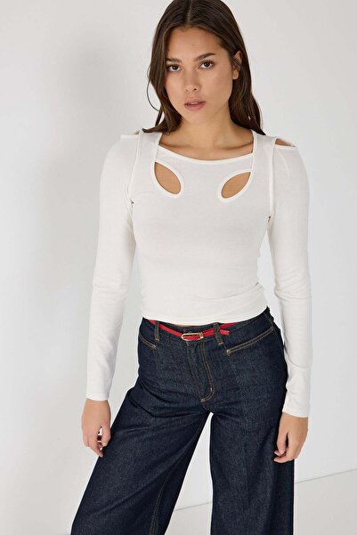 No Matter What Langärmelige Bluse