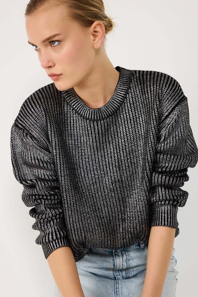 No Matter What Locker sitzender Strickpullover
