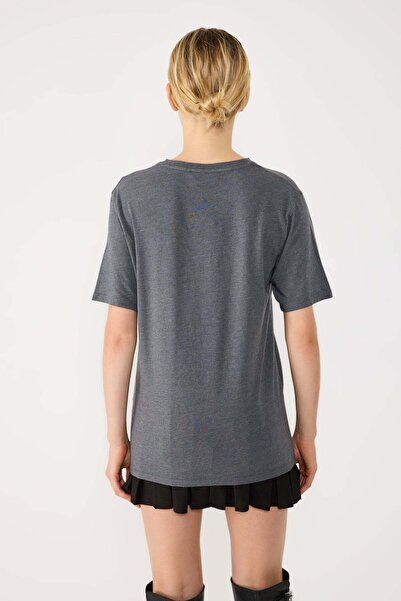 No Matter What Kohlenstein Rundhals-Freizeit-T-Shirt