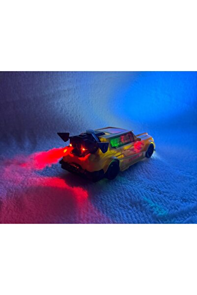 dekantoys Uzaktan Kumandalı Şarjlı Duman Çıkaran Araba, Duman Atan Oyuncak