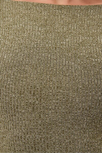 No Matter What Lange Crop-Bluse