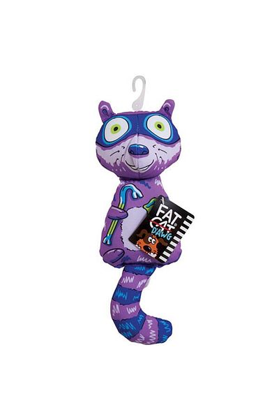 Fat Cat Mischief Makers Plush Dog Toy - with Sound