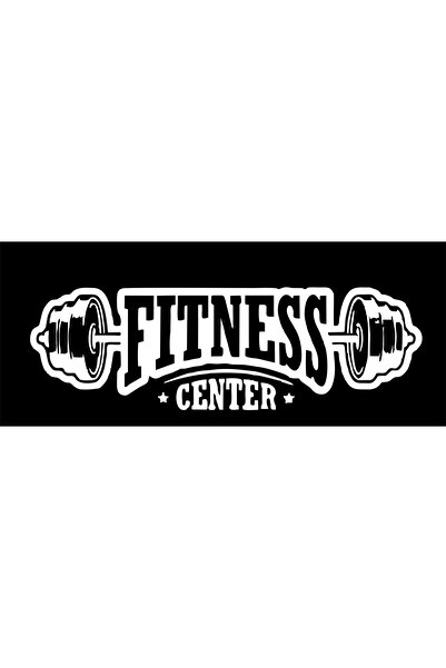 Birim Matbaa Fitness Center Auto Sticker(100X35Cm)