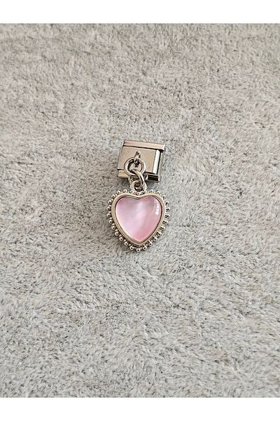 SiestaAccessories Italian Stylish Bracelet Charm - Heart Dangle